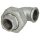 Malleable iron fitting union elbow 90° 1/2" IT/ET - flat seat