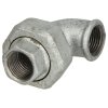 Malleable iron fitting union elbow 90° 2" IT/IT...