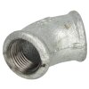 Malleable cast iron fitting elbow 45° 1/2" IT/IT