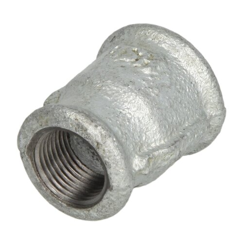 Malleable cast iron fitting socket reducing 1 1/2" x 3/4" IT/IT