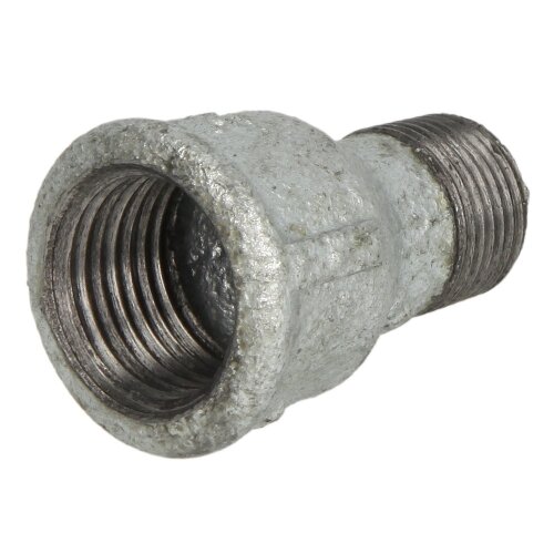 Malleable cast iron fitting socket reducing 1 1/2" x 1" IT/ET