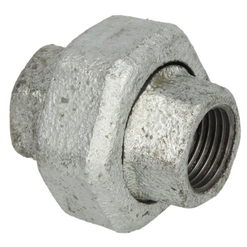 Malleable cast iron fitting union 1/2" IT/IT - taper seat