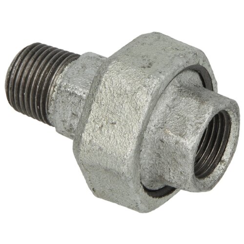 Malleable cast iron fitting union 1/2" IT/ET - taper seat