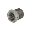 Malleable cast iron fitting reducer 3/8" x 1/4"...