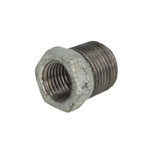 Malleable cast iron fitting reducer 1 1/4" x 3/4" ET/IT
