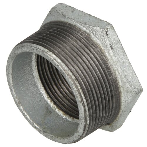 Malleable cast iron fitting reducer 2" x 1 1/4" ET/IT