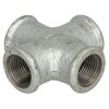Malleable cast iron fitting crosspiece ½"...