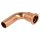 Press fitting copper elbow 90° 18 mm F/M contour M