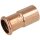 Press fitting copper reducer 18 x 12 mm F/M (contour M)