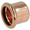 Press fitting copper cap 22 mm (contour M)