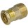 Press fitting gunmetal adapter piece 18 mm x 3/4" ET (contour M)