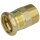 Press fitting gunmetal adapter piece 22 mm x 3/4" ET (contour M)