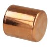 Press fitting copper plug 22 mm contour V