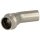 Stainless steel press fitting elbow 45° 22 mm F/M V-contour