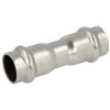 Stainless steel press fitting sleeve 15 mm F/F V-contour