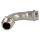 Stainless steel press fitting transition bend 90°, 42 mm x 1½" ET with V profile
