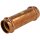 Gas press fitting copper sliding sleeve 54 mm F/F contour V