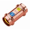 Gas press fitting copper sleeve 54 mm F/F contour V