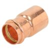 Gas press fitting copper reducer 28 x 15 mm M/F contour V