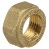 Brass nut for clamp ring for pipe-Ø 10 mm