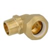 Compression fitting for PE, PVC pipes elbow union 20 x...