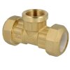 Compression fitting for PE, PVC pipes T-piece 40 x 1...
