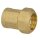 Compression fitting for PE pipes with brass ring, screw joint 20x1/2" IT