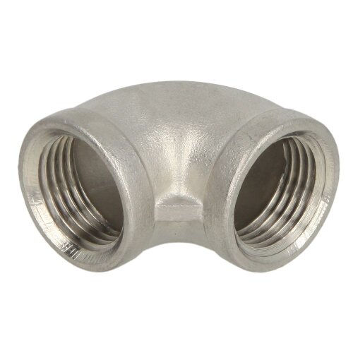 Stainless steel screw fitting elbow 90° 1/4" IT/IT