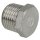 Stainless steel screw fitting plug 1/2" ET