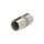 Stainless steel double pipe nipple 30mm 3/8" ET, conical thread