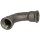 Malleable cast iron black long sweep bend 90° 1" IT/IT