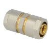 Compression fitting coupling brass 16 x 2 mm x 16 x 2 mm