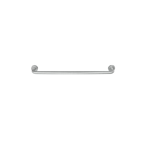 Style bath towel holder, 600 mm, round stainless steel, brushed