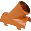 Airfit Adhesive clips branch 45° made of PVC-U DN 110...