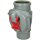 Airfit HT backflow valve for vertical mounting DN 110 58110RKS