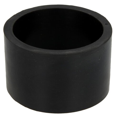 Rubber hose clamping sleeve DN50 46x63 mm for HT and PE pipes