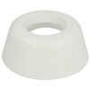 Siphon rosette for 40 mm pipes 85 x 40 mm, white plastic