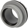 Screw-fit socket DN 50, grey for cleaning lid, bore...