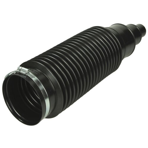 Vent pipe for downpipe DN 50/70/100 with hose clamp, roof connection DN 100
