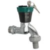 Water safe tap valve 1/2" hose screw connection,...