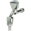 Draw-off tap 1/2&quot; polished chrome pipe aerator,...