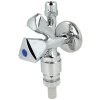 Combination angle valve 3/8" polished PA tested,...