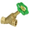 Free-flow valve 1/2" IT without drain with rising stem