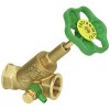 Free-flow valve 1/2“ IT with drain and rising stem