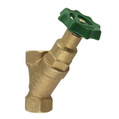 Free-flow valve 1“ IT without drain with non-rising stem