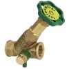 Free-flow valve 1/2&ldquo; IT with drain with non-rising...