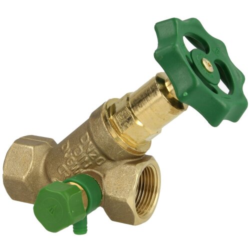 Free-flow valve 3/4“ IT with drain with non-rising stem