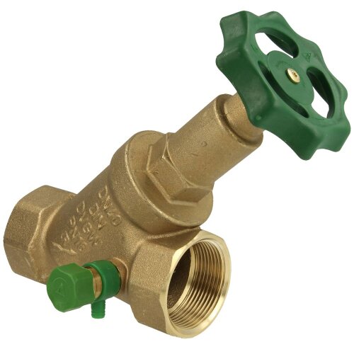 Free-flow valve 1½“ IT with drain with non-rising stem