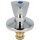 Top for concealed valve, chrome-plated 3/4" - cold/blue handle 4201