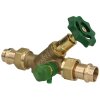 Free-flow valve, with drain press connection Viega 18 mm